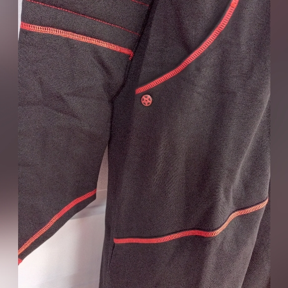 Killstar unisex occult robe hooded jacket duster w/red stitching goth- SOLD@host - Picture 6 of 13